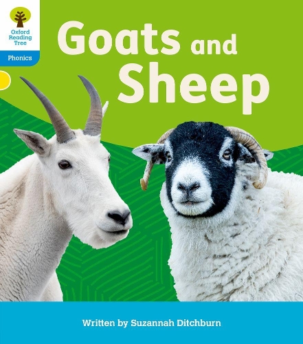 Бумажная книга «Oxford Reading Tree: Floppy's Phonics Decoding Practice: Oxford Level 3: Goats and Sheep», автор Сюзанна Дитчберн - фото №1