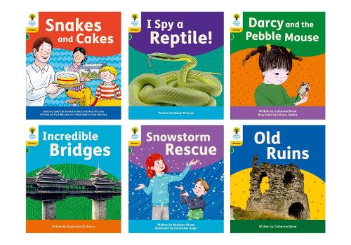 [object Object] «Oxford Reading Tree: Floppy's Phonics Decoding Practice: Oxford Level 5: Mixed Pack of 6», авторов Кэтрин Бейкер, Изабель Томас, Пол Шиптон - фото №1