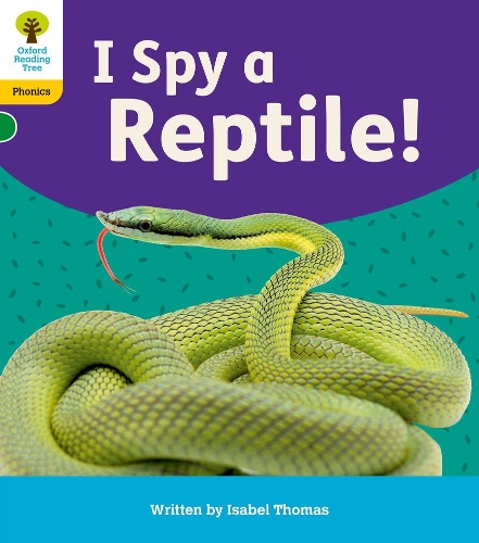 Паперова книга «Oxford Reading Tree: Floppy's Phonics Decoding Practice: Oxford Level 5: I Spy a Reptile!», автор Ізабель Томас - фото №1