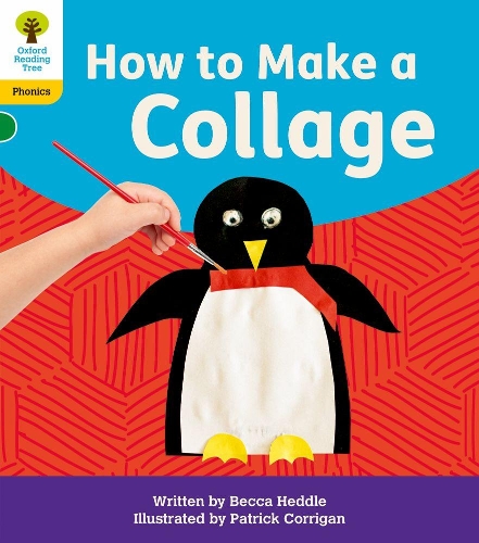 [object Object] «Oxford Reading Tree: Floppy's Phonics Decoding Practice: Oxford Level 5: How to Make a Collage», автор Бекка Хеддл - фото №1