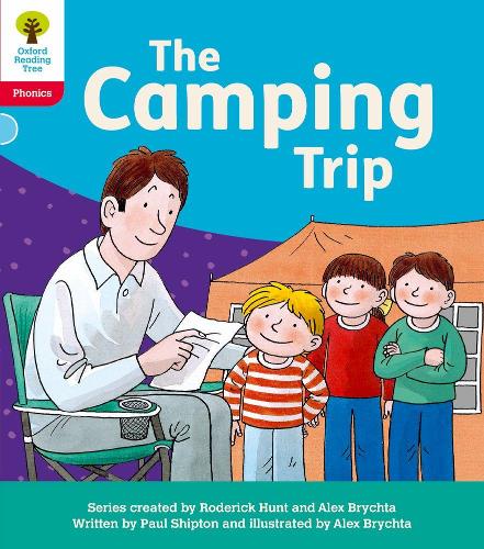 Паперова книга «Oxford Reading Tree: Floppy's Phonics Decoding Practice: Oxford Level 4: The Camping Trip», автор Пол Шиптон - фото №1