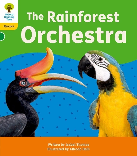 Паперова книга «Oxford Reading Tree: Floppy's Phonics Decoding Practice: Oxford Level 5: Rainforest Orchestra», автор Ізабель Томас - фото №1