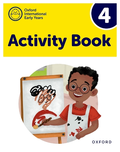Паперова книга «Oxford International Early Years: Activity Book 4», авторів Дебора Робертс, Шахбано Білграмі - фото №1