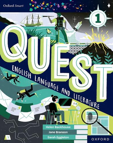 Паперова книга «Oxford Smart Quest English Language and Literature Student Book 1», авторів Хелен Бекхаус, Джейн Бренсон, Сара Егглтон - фото №1