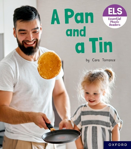 Бумажная книга «Essential Letters and Sounds: Essential Phonic Readers: Oxford Reading Level 1+: A Pan and a Tin», автор Кара Торранс - фото №1