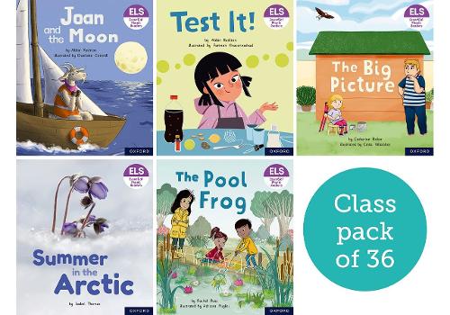 Бумажная книга «Essential Letters and Sounds: Essential Phonic Readers: Oxford Reading Level 3: Level 3+ Class Pack of 36», автор Разные артисты - фото №1