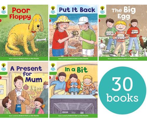 [object Object] «Oxford Reading Tree: Biff, Chip and Kipper Stories: Oxford Level 2: First Sentences: Class Pack of 30», автор Родерик Хант - фото №1