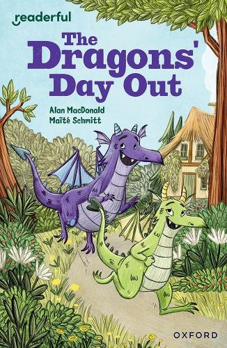Бумажная книга «Readerful Independent Library: Oxford Reading Level 9: The Dragons' Day Out», автор Алан Макдоналд - фото №1
