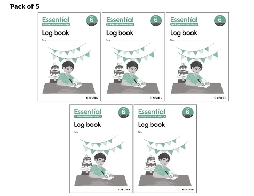 Бумажная книга «Essential Spelling and Word Knowledge: Year 6: Year 6 Log Book Pack of 5», автор Клэр Хьюитт - фото №1