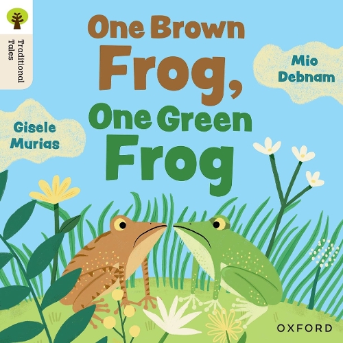 Паперова книга «Oxford Reading Tree Traditional Tales: Level 4: One Brown Frog, One Green Frog», автор Міо Дебнам - фото №1
