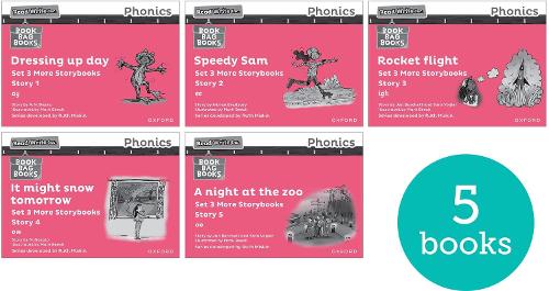 Бумажная книга «Read Write Inc. Phonics: Pink Set 3 More Black & White Storybooks (Pack of 5)», авторов А. М. Дассу, Адриан Бредбери, Джен Берчет, Сара Воглер - фото №1