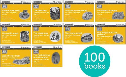 Бумажная книга «Read Write Inc. Phonics: Yellow Set 5 More Black & White Storybooks (Pack of 100)», авторов Адриан Бредбери, Кэтрин Бейкер, Хелен Дайнен - фото №1