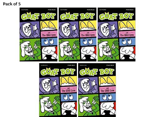 Паперова книга «Read Write Inc. Fresh Start Readers: Book 14: Goat Boy & The EDGE Crew - Pack of 5», авторів Ізабель Томас, Лу Куенцлер - фото №1
