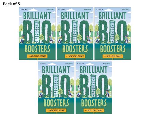 [object Object] «Read Write Inc. Fresh Start Readers: Book 16: Brilliant Bio Boosters & Next Level Escape - Pack of 5», авторів Бенджамін Халм-Кросс, Дж. Д. Саваж - фото №1