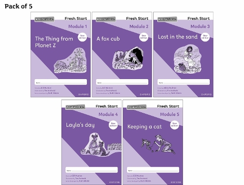 Бумажная книга «Read Write Inc. Fresh Start: 2024 Modules 1-5 - Pack of 5», авторов Эбби Раштон, Джилл Мантон - фото №1