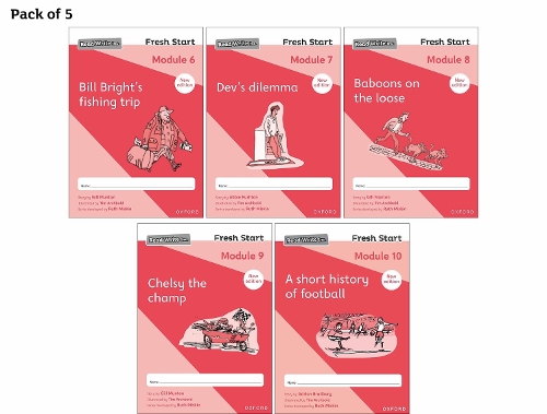 Бумажная книга «Read Write Inc. Fresh Start: 2024 Modules 6-10 - Pack of 5», авторов Эбби Раштон, Джилл Мантон - фото №1