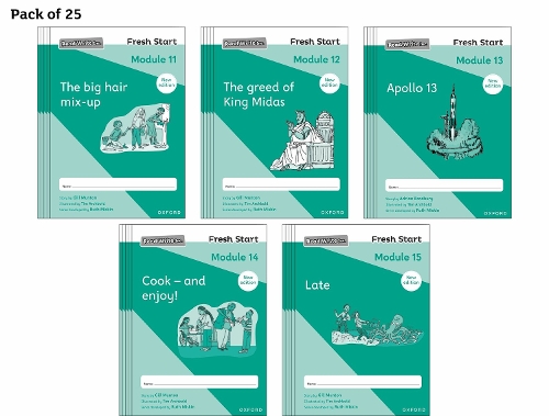 Бумажная книга «Read Write Inc. Fresh Start: 2024 Modules 11-15 - Pack of 25», авторов Адриан Бредбери, Джилл Мантон - фото №1