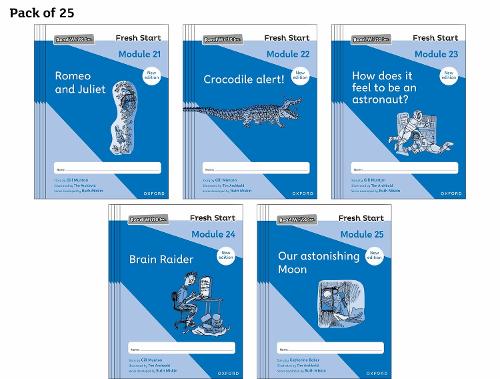 Бумажная книга «Read Write Inc. Fresh Start: 2024 Modules 21-25 - Pack of 25», авторов Кэтрин Бейкер, Джилл Мантон - фото №1