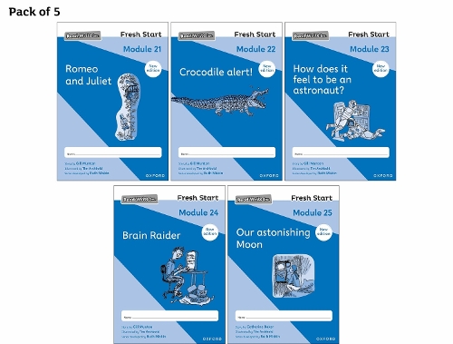 Паперова книга «Read Write Inc. Fresh Start: 2024 Modules 21-25 - Pack of 5», авторів Кетрін Бейкер, Джилл Мантон - фото №1