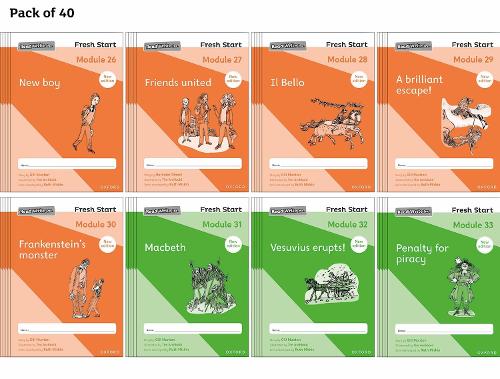 Паперова книга «Read Write Inc. Fresh Start: 2024 Modules 26-33 - Pack of 40», авторів Джилл Мантон, Наріндер Дхамі - фото №1