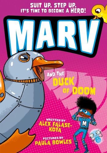 Паперова книга «Marv and the Duck of Doom», автор Алекс Фаласе-Койя - фото №1