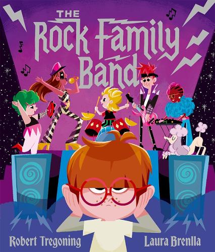 Паперова книга «The Rock Family Band», автор Роберт Трегонінг - фото №1