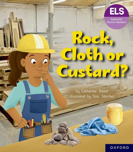 Бумажная книга «Essential Letters and Sounds: Essential Phonic Readers: Oxford Reading Level 5: Rock, Cloth or Custard?», автор Кэтрин Бейкер - фото №1
