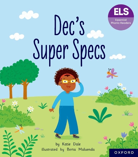 Паперова книга «Essential Letters and Sounds: Essential Phonic Readers: Oxford Reading Level 6: Dec's Super Specs», автор Кеті Дейл - фото №1