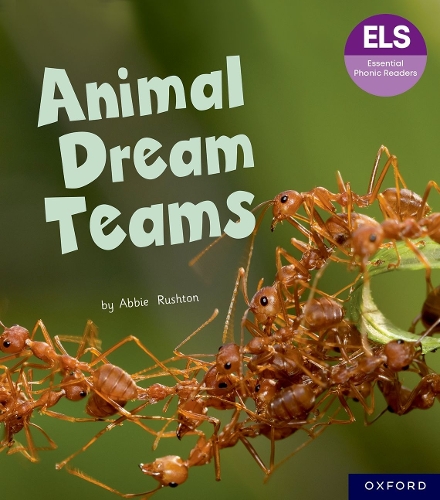 Бумажная книга «Essential Letters and Sounds: Essential Phonic Readers: Oxford Reading Level 6: Animal Dream Teams», автор Эбби Раштон - фото №1