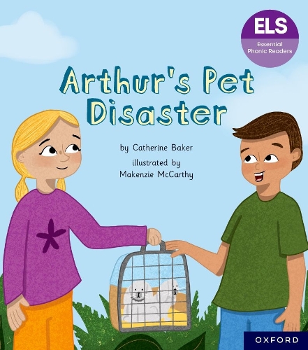 Бумажная книга «Essential Letters and Sounds: Essential Phonic Readers: Oxford Reading Level 7: Arthur's Pet Disaster», автор Кэтрин Бейкер - фото №1