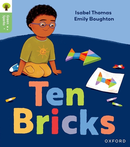 Паперова книга «Oxford Reading Tree Green Sparks: Level 1: Ten Bricks», автор Ізабель Томас - фото №1