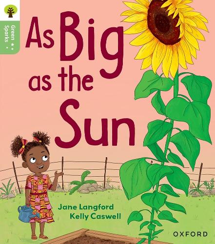 Бумажная книга «Oxford Reading Tree Green Sparks: Level 1+: As Big as the Sun», автор Джейн Лэнгфорд - фото №1