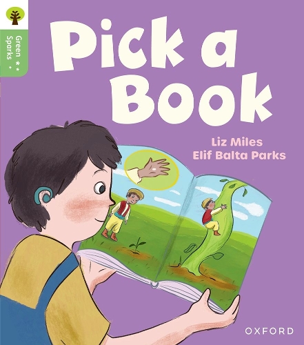 Бумажная книга «Oxford Reading Tree Green Sparks: Level 3: Pick a Book», автор Лиз Майлз - фото №1