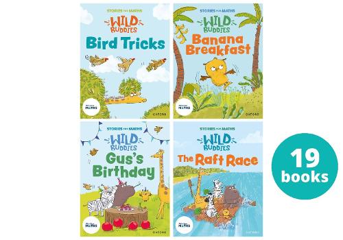 [object Object] «Stories for Maths: EYFS: Wild Buddies (19 book pack)», авторов Эбби Раштон, Элисон Фрир, Анжела Кекоевич, Клэр Везе, Джайлс Клэр, Дженис Пимм, Кейт Скотт, Лаура Уормингер, Наоми Джонс, Пола Харрисон, Рэйчел Расс - фото №1