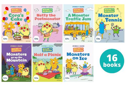 [object Object] «Stories for Maths: KS1: Make it Monsters (16 book pack)», авторов Билли Трейси, Джеймс Клементс, Джонни Уокер, Карл Ньюсон, Кей Вудворд, Лаура Бейкер, Полли Оуэн, Рэйчел Расс, Тимоти Напман - фото №1