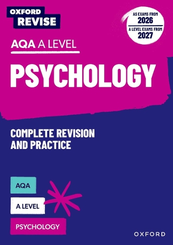 Бумажная книга «Oxford Revise: AQA A Level Psychology Complete Revision and Practice (AS exams from 2026; A Level exams from 2027)», автор Аделаида Маклафлин - фото №1
