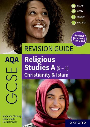 Паперова книга «AQA GCSE Religious Studies A: AQA GCSE Religious Studies A (9-1): Christianity & Islam Revision Guide: Revised Edition», авторів Гаррієт Пауер, Маріанна Флемінг, Пітер Сміт - фото №1