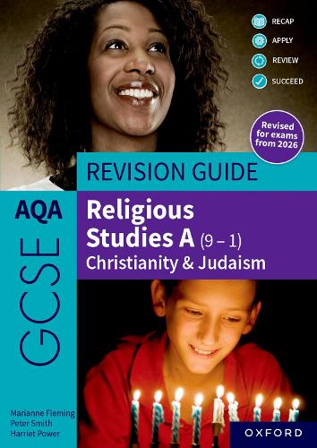 Паперова книга «AQA GCSE Religious Studies A (9-1): Christianity & Judaism Revision Guide: Revised Edition», авторів Гаррієт Пауер, Маріанна Флемінг, Пітер Сміт - фото №1