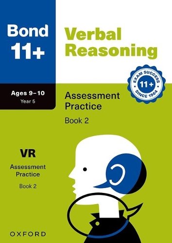 Паперова книга «Bond 11+ Verbal Reasoning Assessment Practice Papers Age 9-10 (Book 2) | For GL Assessment 2026 & other 11 plus exams)», автор Малкольм Томас - фото №1