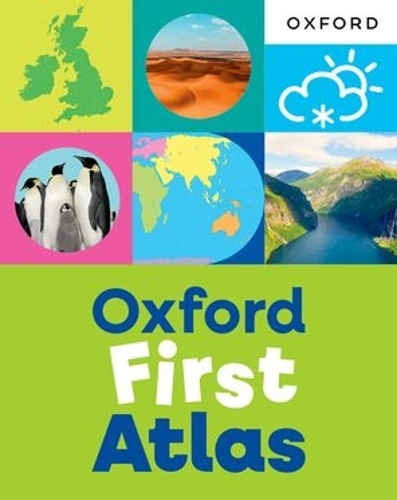 Бумажная книга «Oxford First Atlas: An illustrated atlas for children age 5+ - ideal for learning at school and at home» - фото №1