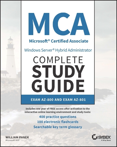 [object Object] «MCA Windows Server Hybrid Administrator Complete Study Guide with 400 Practice Test Questions: Exam AZ-800 and Exam AZ-801», автор Вільям Панек - фото №1
