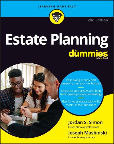 Бумажная книга «Estate Planning For Dummies», авторов Джордан С. Саймон, Джозеф Машински - фото №1