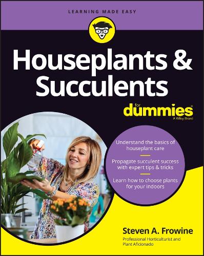 Паперова книга «Houseplants & Succulents For Dummies», автор Стівен А. Фроуайн - фото №1