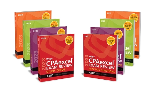 Паперова книга «Wiley's CPA 2023 Study Guide + Question Pack: Complete Set», автор Вайлі - фото №1