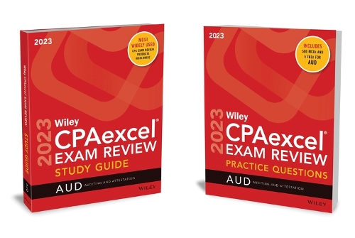 Бумажная книга «Wiley's CPA 2023 Study Guide + Question Pack: Auditing», автор Вайли - фото №1