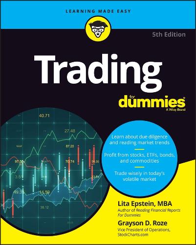 Паперова книга «Trading For Dummies», авторів Грейсон Д. Розе, Літа Епштейн - фото №1