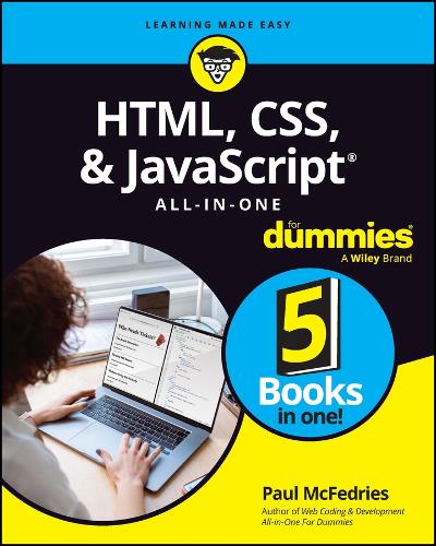 [object Object] «HTML, CSS, & JavaScript All-in-One For Dummies», автор Пол Макфедріс - фото №1
