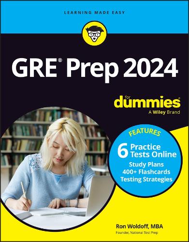 [object Object] «GRE Prep 2024 For Dummies with Online Practice», автор Рон Волдофф - фото №1