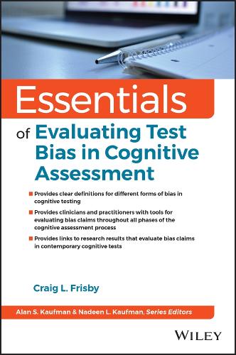 [object Object] «Essentials of Evaluating Bias in Intelligence Testing», автор Крейг Л. Фрісбі - фото №1