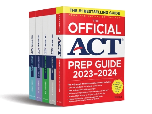 [object Object] «The Official ACT Prep & Subject Guides 2023-2024 Complete Set: Includes The Official ACT Prep, English, Mathematics, Reading, and Science Guides + 8 Practice Tests + Bonus Online Content», автор АСТ - фото №1